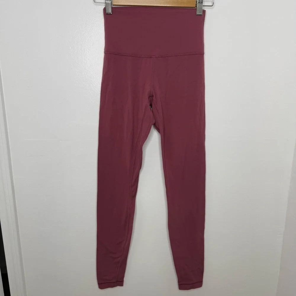 LULULEMON Misty Merlot Align Full Length 28” Leggings